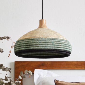 Forestier Grass závesná lampa S, modrá