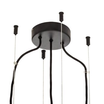 Forestier Gravity 1 závesné svetlo Ø86cm čierne