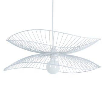 Forestier Lillebule S závesná lampa, 56 cm, biela