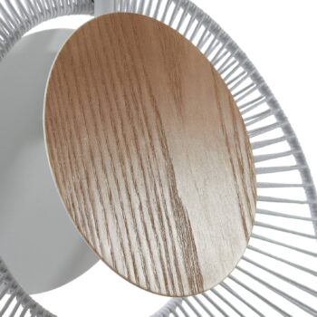 Forestier Oyster dizajnérska závesná lampa, biela