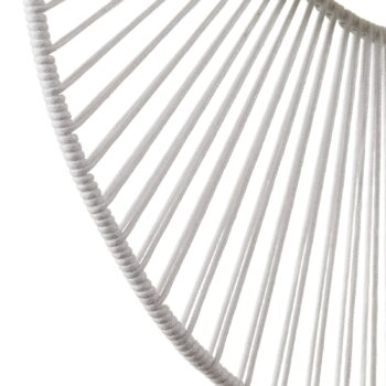 Forestier Oyster dizajnérska závesná lampa, biela