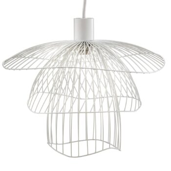 Forestier Papillon XS závesná lampa 30 cm biela