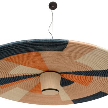 Forestier Parrot záves. lampa XXL, pieskovej farby