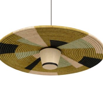 Forestier Parrot závesná lampa L, zelená