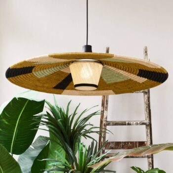 Forestier Parrot závesná lampa L, zelená