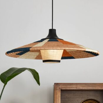 Forestier Parrot závesná lampa M, pieskovej farby