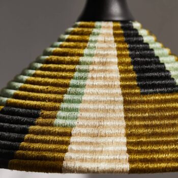 Forestier Parrot závesná lampa S, zelená