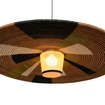 Forestier Parrot závesná lampa XL, hnedá