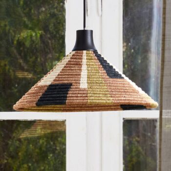Forestier Parrot závesná lampa XS, hnedá