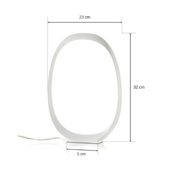 Foscarini Anisha piccola stolová LED lampa, 32 cm
