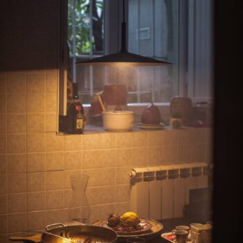 Foscarini Aplomb Large LED závesné svietidlo, hnedé