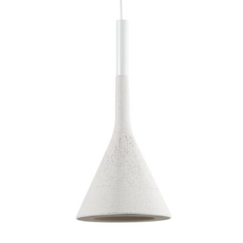 Foscarini Aplomb závesná lampa GU10 z betónu biela
