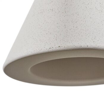 Foscarini Aplomb závesná lampa GU10 z betónu biela