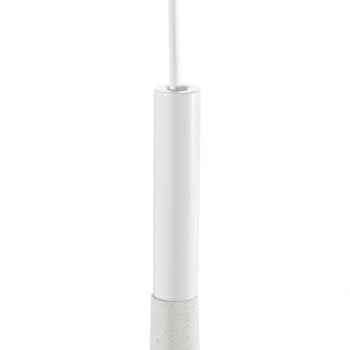 Foscarini Aplomb závesná lampa GU10 z betónu biela
