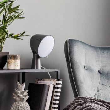 Foscarini Binic dizajnérska stolová lampa antracit