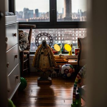 Foscarini Binic dizajnérska stolová lampa, žltá