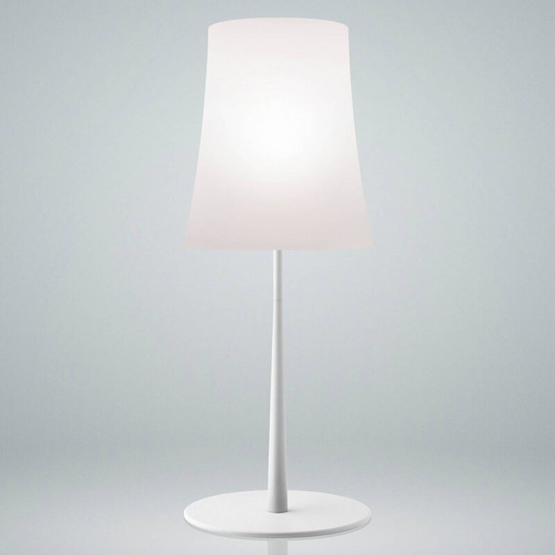 Foscarini Birdie Easy Grande stolová lampa biela Foscarini Birdie Easy Grande stolová lampa biela