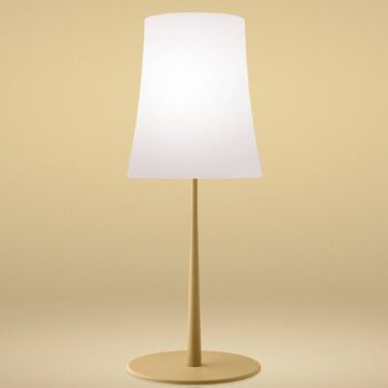 Foscarini Birdie Easy Grande stolová lampa žltá