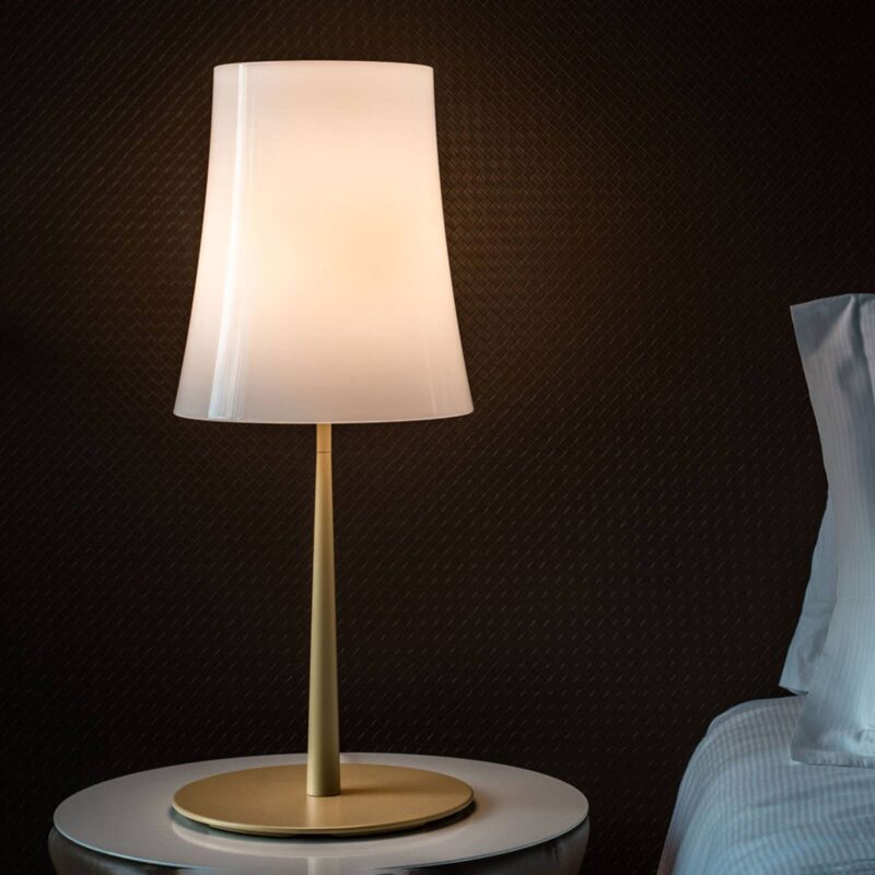 Foscarini Birdie Easy Grande stolová lampa žltá Foscarini Birdie Easy Grande stolová lampa žltá