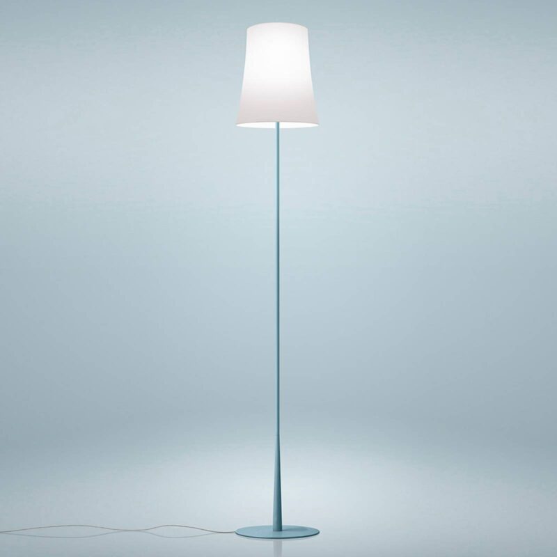 Foscarini Birdie Easy stojaca lampa svetlomodrá Foscarini Birdie Easy stojaca lampa svetlomodrá