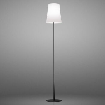 Foscarini Birdie Easy stojacia lampa čierna