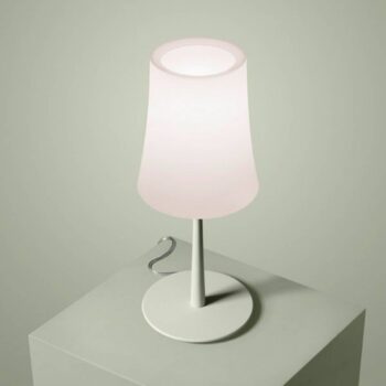 Foscarini Birdie Easy stolová lampa biela