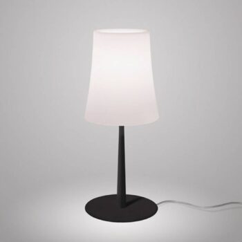 Foscarini Birdie Easy stolová lampa čierna