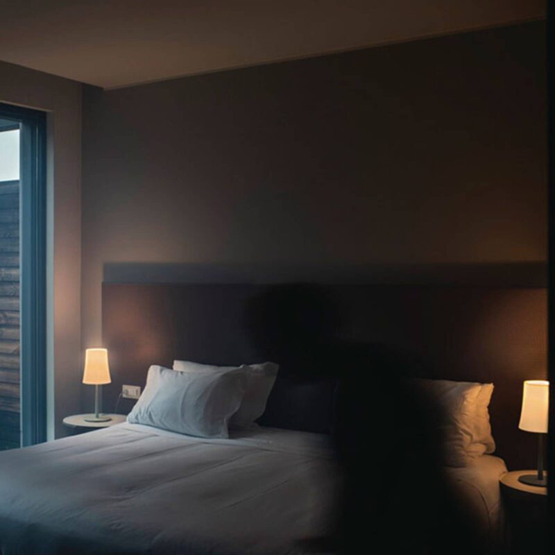 Foscarini Birdie Easy stolová lampa čierna Foscarini Birdie Easy stolová lampa čierna