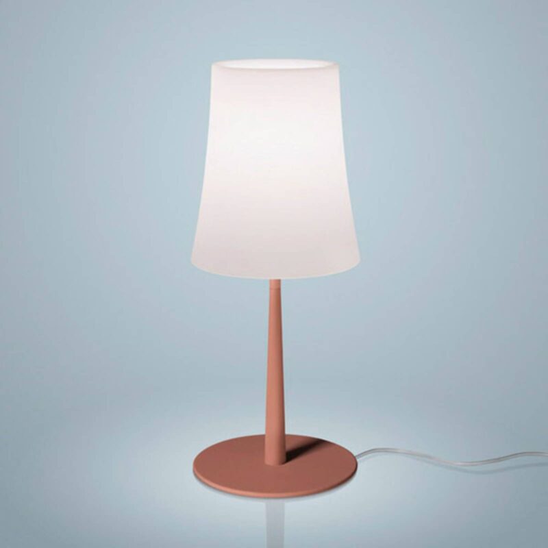 Foscarini Birdie Easy stolová lampa tehlovočervená Foscarini Birdie Easy stolová lampa tehlovočervená