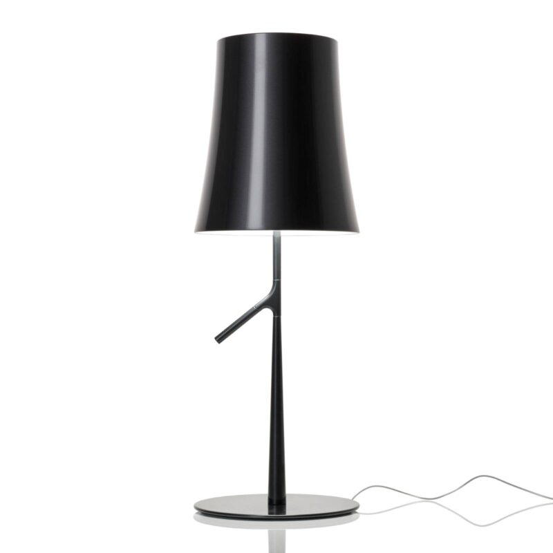 Foscarini Birdie LED grande stolová lampa grafit Foscarini Birdie LED grande stolová lampa grafit