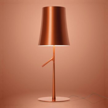 Foscarini Birdie LED grande stolová lampa medená