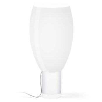 Foscarini Buds 1 stolová lampa, biela tvar puku