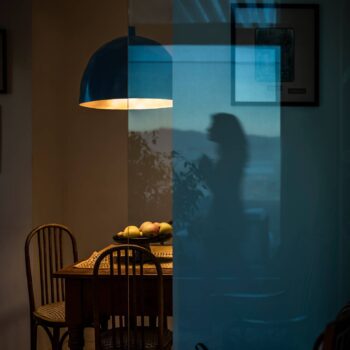 Foscarini Bump závesné svetlo, petrolej