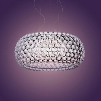 Foscarini Caboche Plus Grande závesná priehľadná