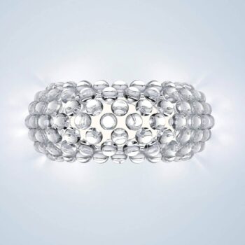 Foscarini Caboche Plus media R7s nástenné svietidlo číre