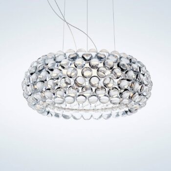 Foscarini Caboche Plus media závesné svietidlo R7s, číre