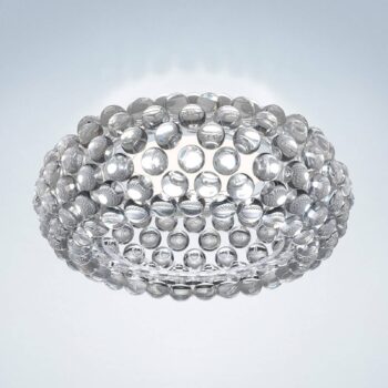 Foscarini Caboche Plus stropná LED priehľadná