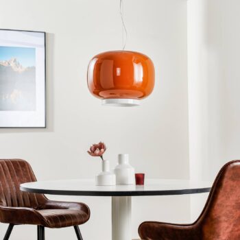 Foscarini Chouchin 1 závesné LED svetlo, oranžová