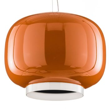 Foscarini Chouchin 1 závesné LED svetlo, oranžová
