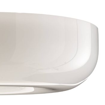 Foscarini Circus grande sklenená stropná lampa, Ø 46 cm