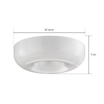 Foscarini Circus piccola sklenené stropné svietidlo, Ø 32 cm