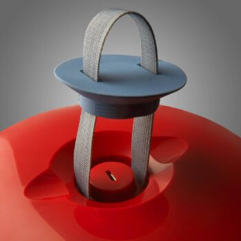 Foscarini Cri Cri dekoračné LED svetlo, červená