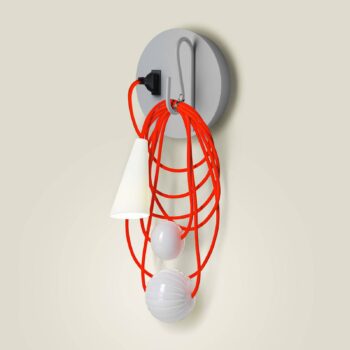 Foscarini Filo nástenné LED svetlo, Eastern Coral