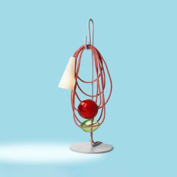 Foscarini Filo stolová LED lampa, Emerald King