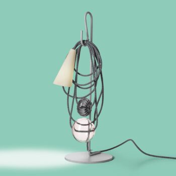 Foscarini Filo stolová LED lampa, ametyst Queen