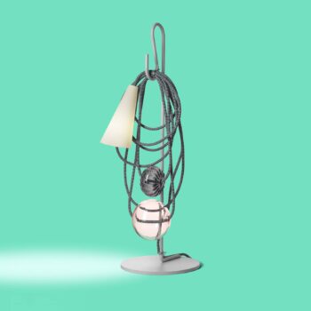Foscarini Filo stolová LED lampa, ametyst Queen