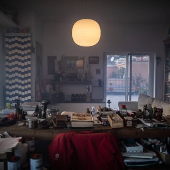 Foscarini Gem E27 LED závesné svietidlo zo skla