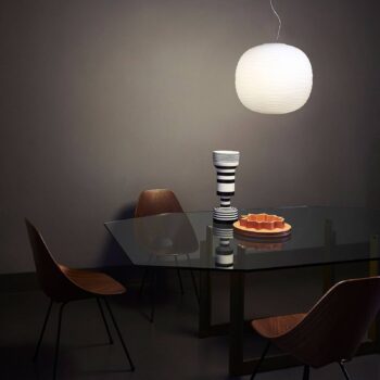 Foscarini Gem E27 LED závesné svietidlo zo skla