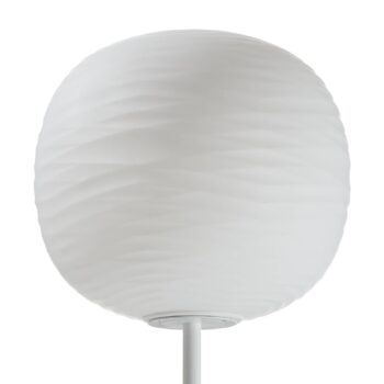 Foscarini Gem tavolo alta stolová lampa, biela