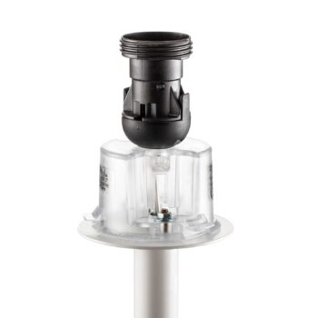 Foscarini Gem terra stojaca lampa, biela